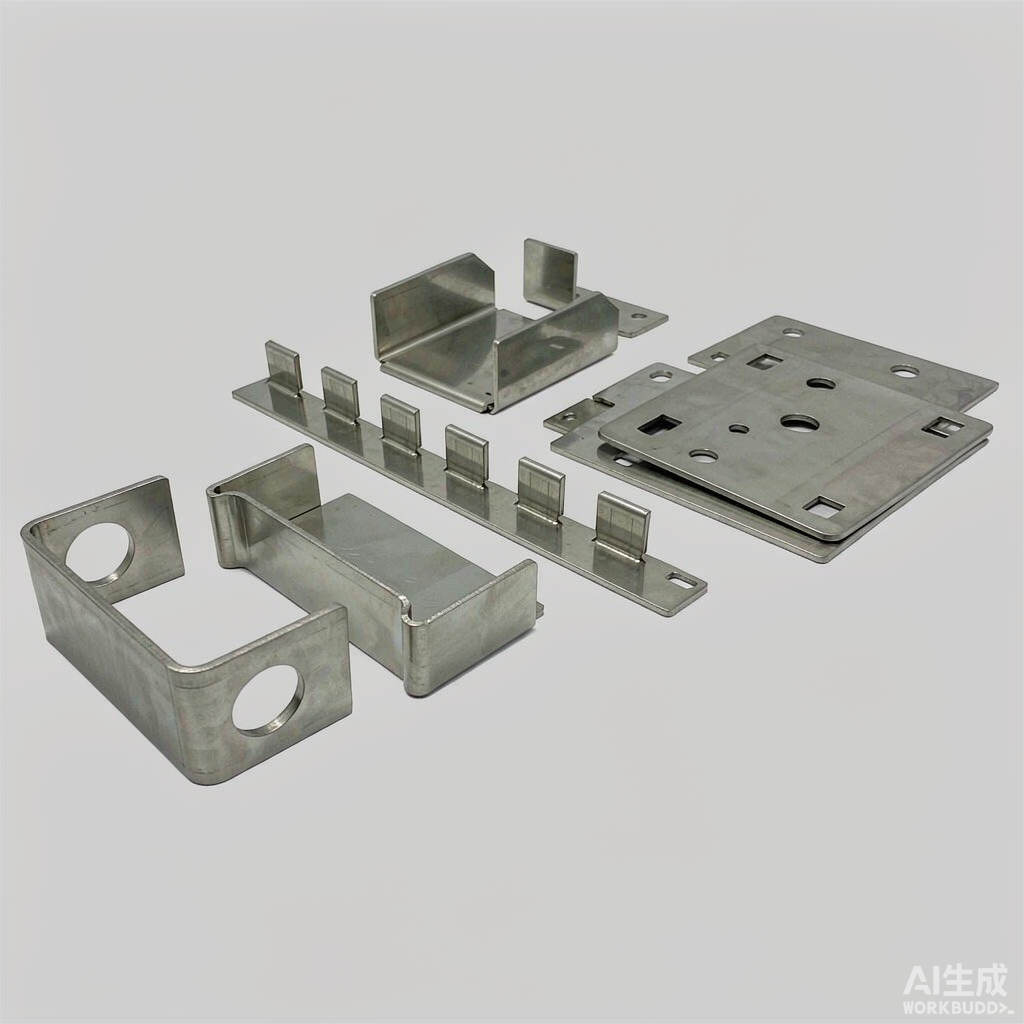 Stamped metal components